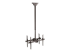 FPCEILBTB - StarTech.com Dual TV Ceiling Mount, Back-to-Back Heavy Duty Hanging Dual Screen Mount with Adjustable Telescopic 3.5' to 5' Pole, Tilt/Swivel/Rotate, VESA Bracket for 32”-75" Displays - Left-angle