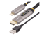 145B-USBC-HDMI4K-AOC - StarTech.com 30ft (9.15m) USB-C to HDMI 2.0 Active Optical Cable, 4K 60Hz - Right-angle