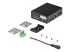 IMC1GSFP60W - StarTech.com PoE+ Industrial Fiber to Ethernet Media Converter 60W, SFP to RJ45, Singlemode/Multimode Fiber to Copper Gigabit Ethernet, Compact, IP-30/ -40 to +75C, PoE+ Media Converter - Left-angle