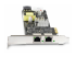 PR22GIP-NETWORK-CARD - Startech 2-Port 2.5Gbps PoE Network Card, Intel I225-V, 802.3af/at - 
