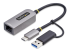 U2GA-USB-C-ETHERNET - StarTech.com 2.5GbE USB-C to Ethernet Adapter with USB-A Converter - Left-angle