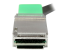 QSFPMM2M - StarTech.com MSA Uncoded Compatible 2m 40G QSFP+ to QSFP+ Direct Attach Breakout Cable Twinax, 40 GbE QSFP+ Copper DAC 40 Gbps Low Power Passive Transceiver Module DAC, 40GE Breakout Cable - Close up