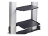 1110C-MOBILE-TV-CART - StarTech.com Rolling TV Cart/Stand On Wheels, Up to 100inch/220lb Screens - Close up