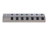 5G7AIBS-USB-HUB-EU - StarTech.com 7-Port Self-Powered USB-C Hub with Individual On/Off Switches, USB 3.0 5Gbps Expansion Hub w/Power Supply, Desktop/Laptop USB-C to USB-A Hub, 7x BC 1.2 (1.5A), USB Type C Hub - Front