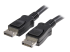 DISPLPORT10L - StarTech.com 10 ft DisplayPort 1.2 Cable with Latches - Right-angle