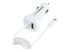 USBLT2PCARW2 - StarTech.com Lightning Car Charger with 1m Coiled Lightning Cable, 12W, White, 2 Port USB Car Charger Adapter for Phones and Tablets, In Car Apple iPhone/iPad Charger w/ Built-in Cord - Right-angle