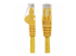 N6PATC15MYL - Startech 15m CAT6 Ethernet Cable, 10 Gigabit Snagless RJ45 650MHz 100W PoE Patch Cord, CAT 6 10GbE UTP Network Cable w/Strain Relief, Yellow, Wiring is UL Certified/TIA - Multi-angle