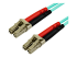 450FBLCLC7 - StarTech.com 7 m OM4 LC to LC Multimode Duplex Fiber Optic Patch Cable - Close up