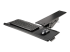 KBTRAYADJ2 - StarTech Under Desk Keyboard Tray, Full Motion & Height Adjustable Keyboard and Mouse Tray, 10" x 26" Platform, Ergonomic Sliding Computer Keyboard Holder with Mouse Pad & Wrist Rest - Right-angle