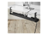 CALB-DESK-CABLE-TRAY - Startech Under Desk Cable Management Tray, Clamp-on Installation - Back