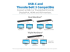 U442-DOCK7D-B - Eaton Tripp Lite Series Triple-Monitor USB C Dock USB C Docking Station with 4K HDMI & DisplayPort, VGA - Left-angle