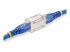 IN-CAT6A-COUPLER-S1 - StarTech.com Shielded RJ45 Coupler, Inline Cat6a Coupler, F/F - Left-angle