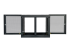 SRW12UHD - Eaton Tripp Lite Series 12U Wall Mount Rack Enclosure Server Cabinet Side Mount Wallmount - Left side