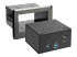 KITBZDOCK - StarTech.com Conference Room Docking Station, Universal Laptop Dock, 4K HDMI, 60W Power Delivery, USB Hub, GbE, Audio, In-Table Connectivity Box For Huddle/Boardroom Collaboration Space - Left-angle