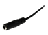 MU2MMFS - StarTech.com 2m Slim 3.5mm Stereo Extension Audio Cable - Right-angle