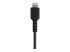 RUSBLTMM30CMB - StarTech.com 12 in(30cm) Durable Black USB-A to Lightning Cable, Heavy Duty Rugged Aramid Fiber USB Type A to Lightning Charger/Sync Power Cord, Apple MFi Certified iPad/iPhone 12 Pro Max - Close up