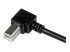 USBAB2MR - StarTech.com 2m USB 2.0 A to Right Angle B Cable Cord - Close up