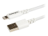 USBLT3MW - StarTech.com 3m (10ft) Long White Apple® 8-pin Lightning Connector to USB Cable for iPhone / iPod / iPad - Left-angle