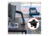 98-630-224 - Ergotron HX - Mounting kit (desk clamp mount with base) - Right side