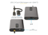 109B-USBC-HDMI - StarTech.com USB-C to Dual-HDMI Adapter, USB-C or A to 2x HDMI, 4K 60Hz, 100W PD Pass-Through, 1ft (30cm) Built-in Cable, External Video Graphics Adapter - Multi-angle