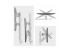 6-MONITOR-ARM-A - StarTech.com Six-Monitor Desk Mount w/ Crossbar, Up To 32" Screens/17.6lb - Multi-angle