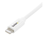 USBLT1MW - StarTech.com 1m (3ft) White Apple 8-pin Lightning Connector to USB Cable for iPhone / iPod / iPad - Close up