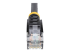 45PAT7MBK - StarTech.com 7m Black Cat5e / Cat 5 Snagless Ethernet Patch Cable 7 m - Close up