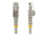 N6PATC50CMGR - StarTech.com 50cm CAT6 Ethernet Cable, 10 Gigabit Snagless RJ45 650MHz 100W PoE Patch Cord, CAT 6 10GbE UTP Network Cable w/Strain Relief, Grey, Fluke Tested/Wiring is UL Certified/TIA - Front