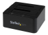 SDOCK2U33EB - StarTech.com Dual-Bay USB 3.0 eSATA to SATA Hard Drive Docking Station, USB Hard Drive Dock, External 2.53.5 SATA IIIIII, SSDHDD Docking Station, Hot-Swap Hard Drive Bays - Right-angle
