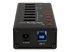 ST4300U3C3 - Startech 7 Port USB 3.0 Charging Hub - Back