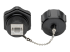 N206-KJ01-IND - Eaton Tripp Lite Series Keystone Jack Cat6/Cat5e, RJ45, Shielded, Dust Cap, Industrial - Front