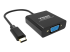 TC-USBCVGA/BL - VISION - Adapter - 24 pin USB-C male to HD-15 (VGA) female - Left-angle