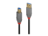 36743 - Lindy Anthra Line - USB cable - Multi-angle