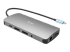 C31NANODOCKPROPD - i-Tec USB-C Metal Nano 3x Display Docking Station + Power Delivery 100 W - Right-angle