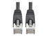 N262-005-BK - Eaton Tripp Lite Series Cat6a 10G Snagless Shielded STP Ethernet Cable (RJ45 M/M), PoE, Black, 5 ft. (1.52 m) - Close up