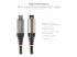 USB31CCTLKV1M - StarTech.com 3ft 1m Top Screw Locking USB C Cable 10Gbps, USB 3.1/3.2 Gen 2 Type-C Cable, 100W (5A) Power Delivery Charging, DP Alt Mode, Single Screw Lock, USB-C to C Cord, Charge/Sync - Close up