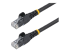 45PAT10MBK - StarTech.com 10m Black Cat5e / Cat 5 Snagless Ethernet Patch Cable 10 m - Right-angle