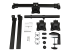 ARMTRIO - StarTech.com Desk Mount Triple Monitor Arm, Ergonomic VESA 3 Monitor Mount up to 27", Articulating & Height Adjustable Pole Mount, Tilt/Swivel/Rotate LCD/LED Screen, Desk Clamp/Grommet - Front