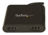 USB32HD2 - StarTech.com USB 3.0 to Dual HDMI Adapter, 1x 4K 30Hz & 1x 1080p, External Video & Graphics Card, USB Type-A to HDMI Dual Monitor Display Adapter Dongle, Supports Windows Only, Black - Close up