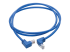 N204-005-BL-UD - Eaton Tripp Lite Series Cat6 Patch Cable Up-Angled / Down Angled UTP Molded M/M Blue 5ft - Front