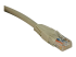 N002-003-GY - Eaton Tripp Lite Series Cat5e 350 MHz Molded (UTP) Ethernet Cable (RJ45 M/M), PoE - Left-angle