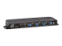 B005-DPUA4 - Eaton Tripp Lite series 4-Port DisplayPort KVM with Dual Console Ports (DP and HDMI), 4K 60Hz 4:4:4, DP1.4 with IR Remote - Back