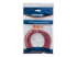 342179 - Intellinet Network Patch Cable, Cat6, 3m, Red, CCA, U/UTP, PVC, RJ45, Gold Plated Contacts, Snagless, Booted, Lifetime Warranty, Polybag - Front