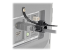 P568-000-LOCK - Eaton Tripp Lite Series HDMI Cable Lock Clamp Tie Screw for HDTVs Blu-Ray Installations - Left-angle
