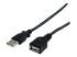 USBEXTAA10BK - StarTech.com 10 ft Black USB 2.0 Extension Cable A to A - Close up