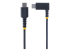 R2CCR-2M-USB-CABLE - StarTech.com 6ft (2m) USB C Charging Cable Right Angle, 60W PD 3A, Heavy Duty Fast Charge USB-C Cable, USB 2.0 Type-C, Durable and Rugged Aramid Fiber, S20/iPad/Pixel - Front