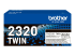 TN2320TWIN - Brother TN2320 TWIN - 2-pack - Front