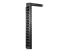 CMVER20UD - StarTech.com Vertical 0U Server Rack Cable Management w/ D-Ring Hooks - Close up