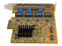 ST1000SPEX43 - StarTech.com 4 Port Gigabit NIC PCIe Network Card - Right side