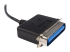 ICUSB1284 - StarTech.com 6 ft. (1.8 m) USB to Parallel Port Adapter - Close up